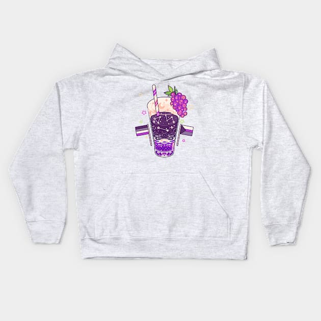 Ace Drink Kids Hoodie by Lemonscribs